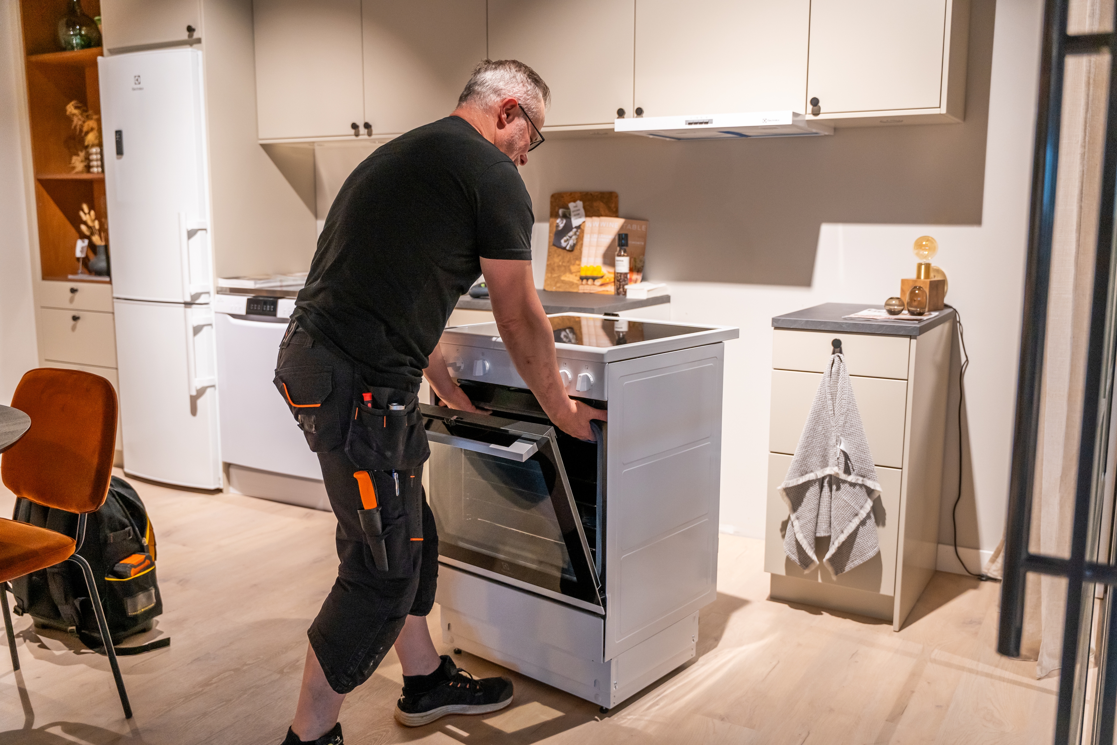 Installation av nya maskiner