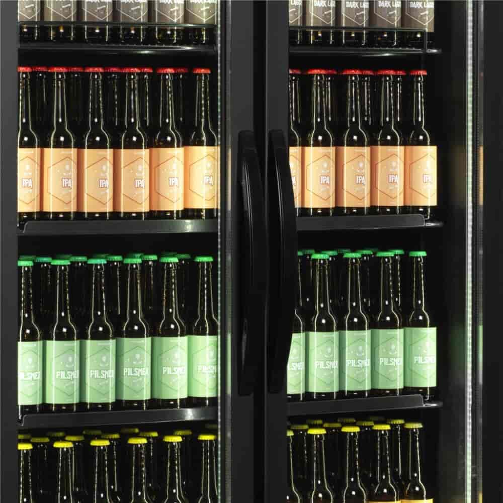 Tefcold, FS890H BLACK, Svart display kyl