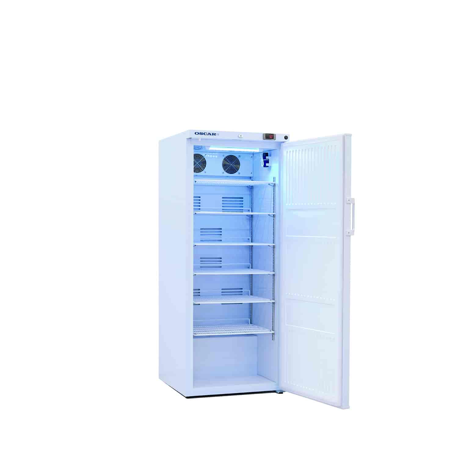 Oscar Läkemedelskylskåp MedLine 300
höger/vänster, 300 L Oscar Läkemedelskylskåp MedLine 300
höger/vänster, 300 L