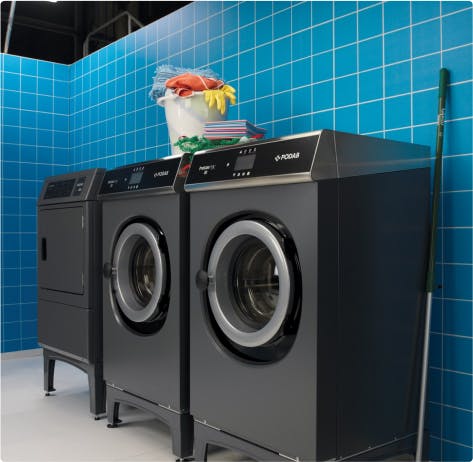 Vi bygger tvättstugor med smarta och innovativa lösningar